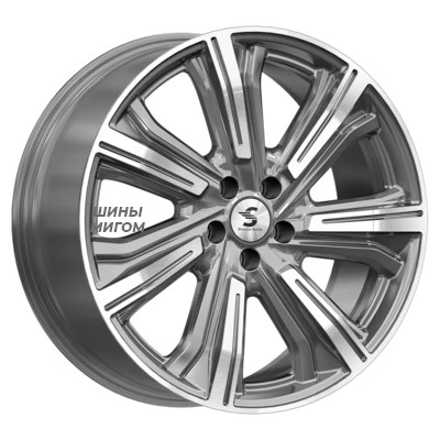 Premium Series 8.5x20/5x112 ET33 D66.6 Kleemann (КР1067) Diamond Gloss Graphite